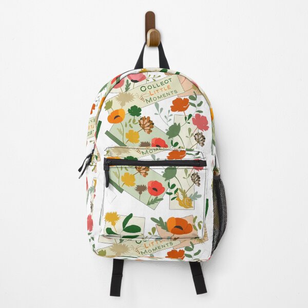 Item preview, Poppy Wildflower Rectangle Botanical Pattern designed and sold by Vibria Pattern Studio.