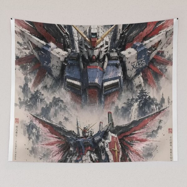 Item preview, Destiny Gundam ZGMF-X42S | Mobile Suit Gundam SEED Destiny | Japanese Ink Wash Anime Mecha Art designed and sold by Dyan4.