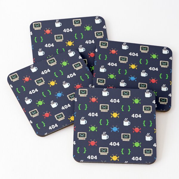 Item preview, Funny Coding Bug Hunt Pixel Art Seamless Pattern designed and sold by DesignEpic22.