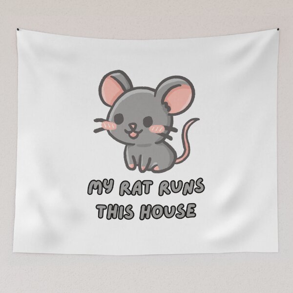 Item preview, My Rat Runs This House designed and sold by MTDesignLab.