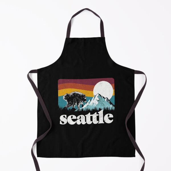 Item preview, Jimothy Viral Raccoon Seattle Washington Mountains Retro designed and sold by mareix.