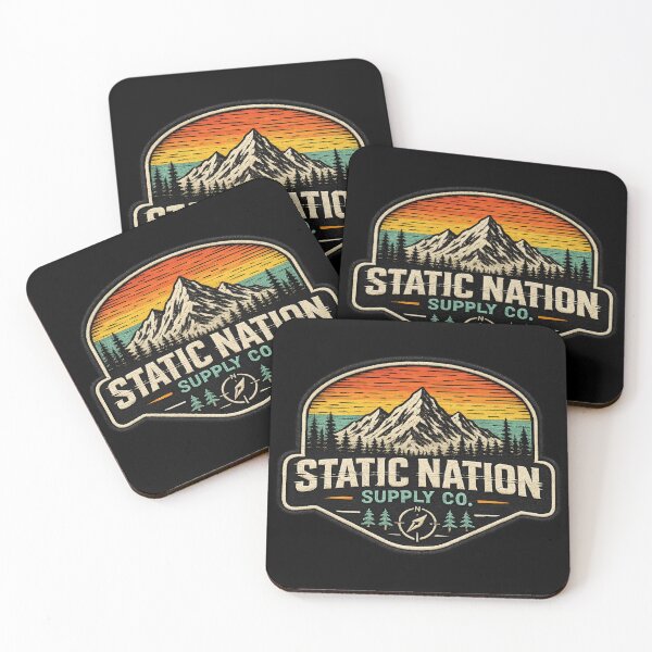 Item preview, Static Nation Supply Co Vintage Mountain Adventure designed and sold by Stikaro.