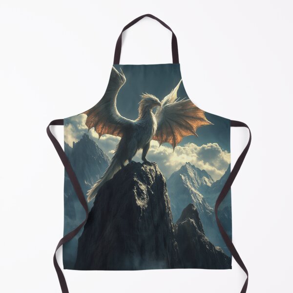 Item preview, Majestic Griffin Perched on a Mountain Peak designed and sold by StudioForge.