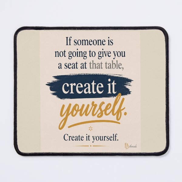 Item preview, Create It Yourself – Motivational Quote (Original Edition) designed and sold by DesignerThreads.