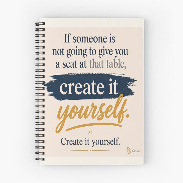 Item preview, Create It Yourself – Motivational Quote (Original Edition) designed and sold by DesignerThreads.