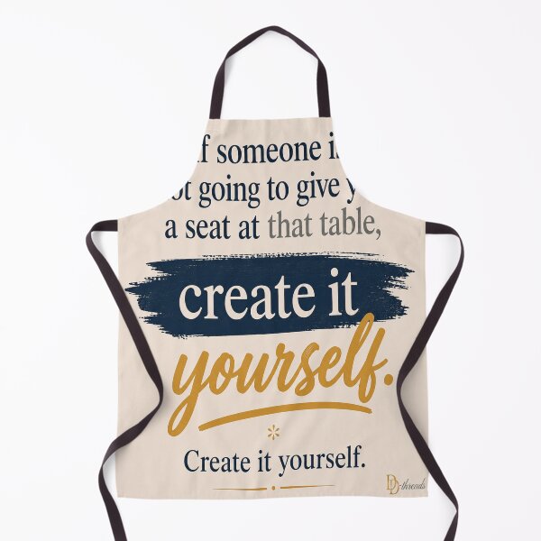 Item preview, Create It Yourself – Motivational Quote (Original Edition) designed and sold by DesignerThreads.