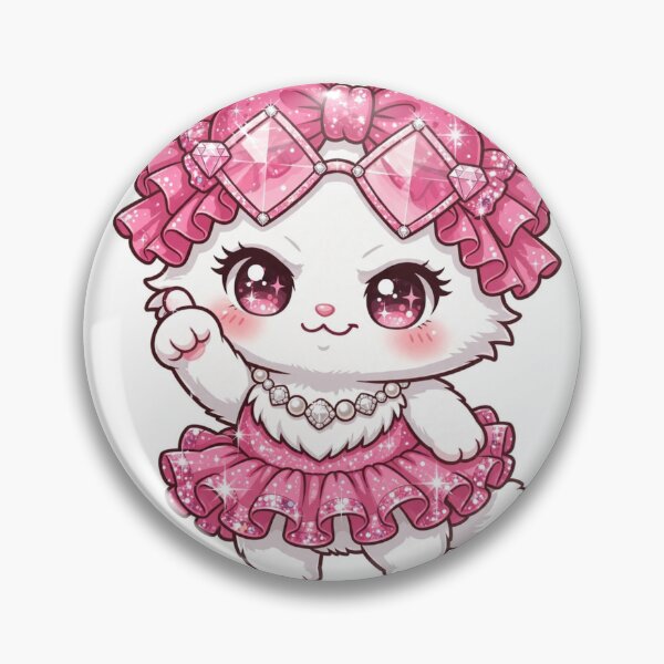 Item preview, Pink Carpet Debut - Coquette Cat designed and sold by mystikalizza.