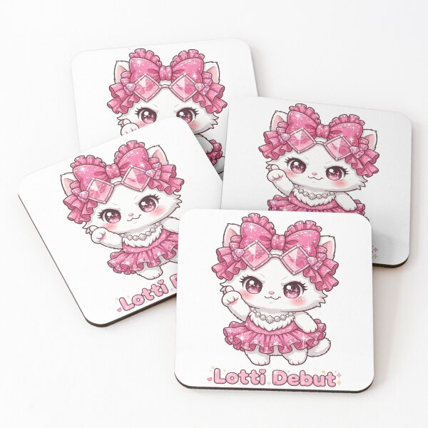 Item preview, Pink Carpet Debut - Coquette Cat designed and sold by mystikalizza.