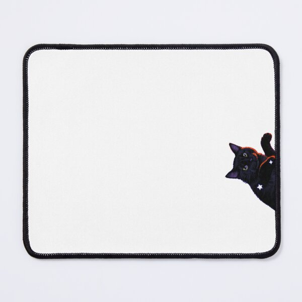 Item preview, Black Cat Under Starry Night designed and sold by Bibiirano Store.