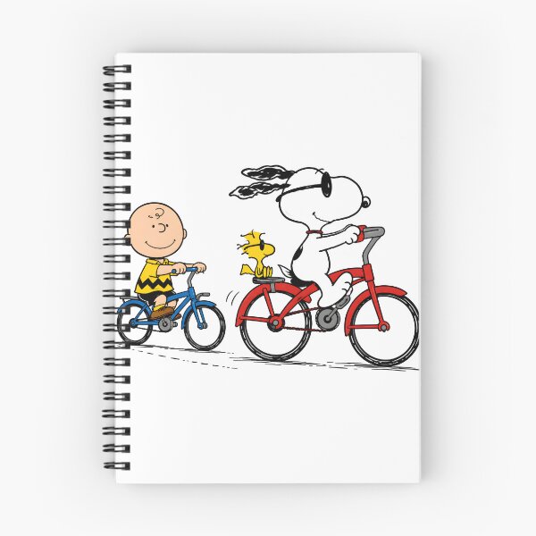 Item preview, Funny Snoopy And Charlie Brown Riding Bike designed and sold by Har-vee.