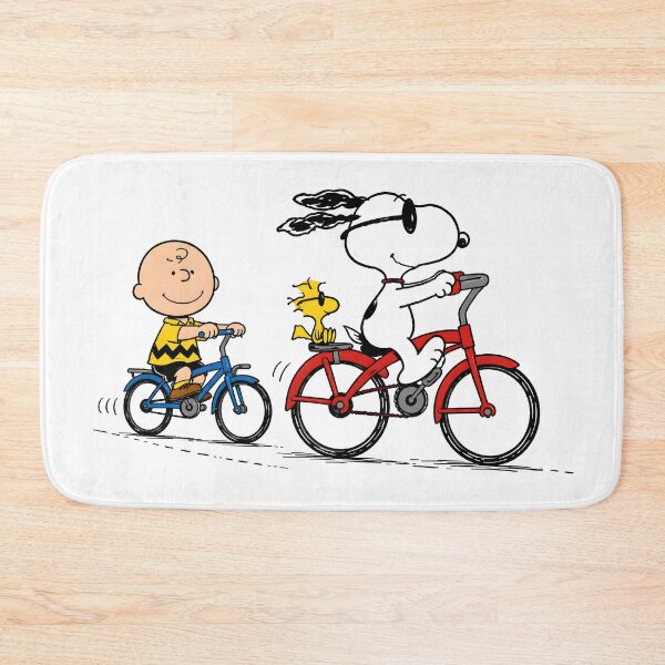 Item preview, Funny Snoopy And Charlie Brown Riding Bike designed and sold by Har-vee.