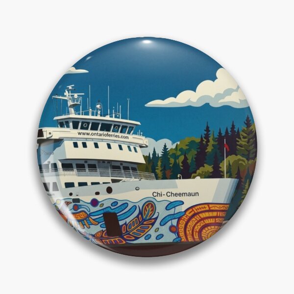 Item preview, Chi-Cheemaun Ferry- The Big Canoe designed and sold by greatlakesimage.