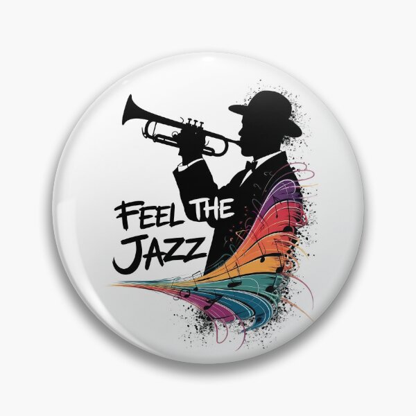 Item preview, Colorful Trumpet Player Jazz Lover - International Jazz Day designed and sold by Art-Arcade6.