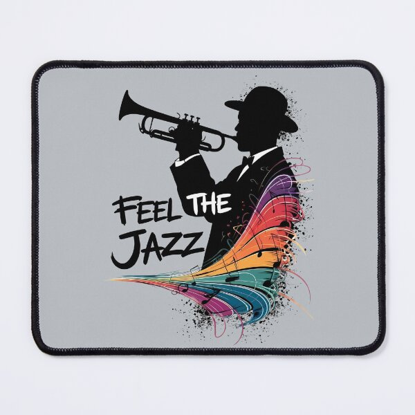 Item preview, Colorful Trumpet Player Jazz Lover - International Jazz Day designed and sold by Art-Arcade6.