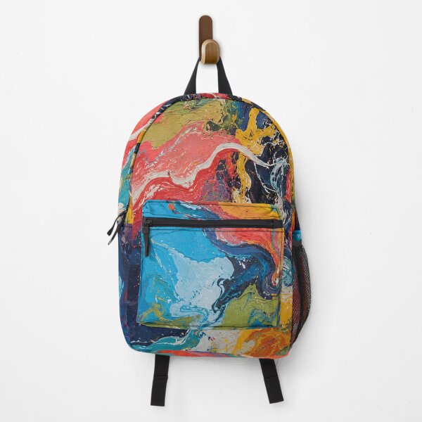 Item preview, Rainbow Swirl Fluid Abstract Expressionism designed and sold by GideonBrant.
