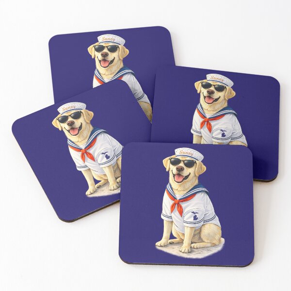 Item preview, Sunny the Sailor Labrador | Michigan Dog Art designed and sold by FreshWaterWares.