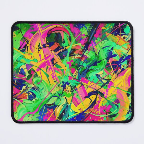 Item preview, Neon swirls abstract energy designed and sold by Sigtrix.