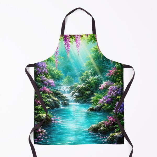 Item preview, Magical Wisteria Stream and Cascades designed and sold by ArtByIness.