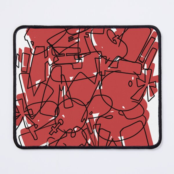 Item preview, Red Graffiti Tag Alphabet designed and sold by simplementemarc.