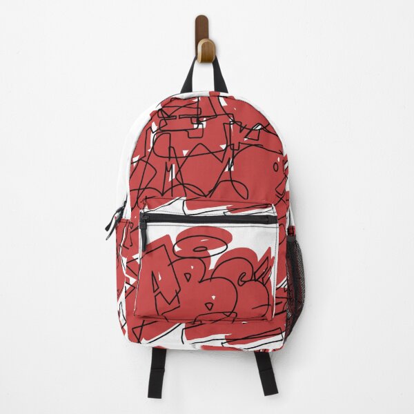 Item preview, Red Graffiti Tag Alphabet designed and sold by simplementemarc.