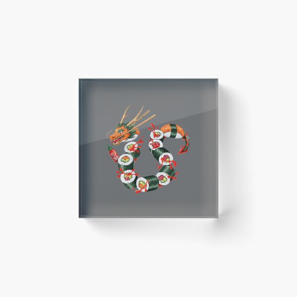 Item preview, Japanese Sushi Dragon Roll Food Lover Design designed and sold by SofiBlair.