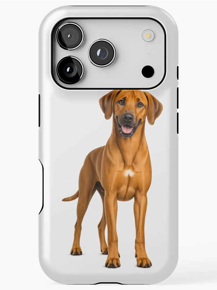 Thumbnail 1 of 4, iPhone Case, Rhodesian Ridgeback Dog designed and sold by BackgroundND.