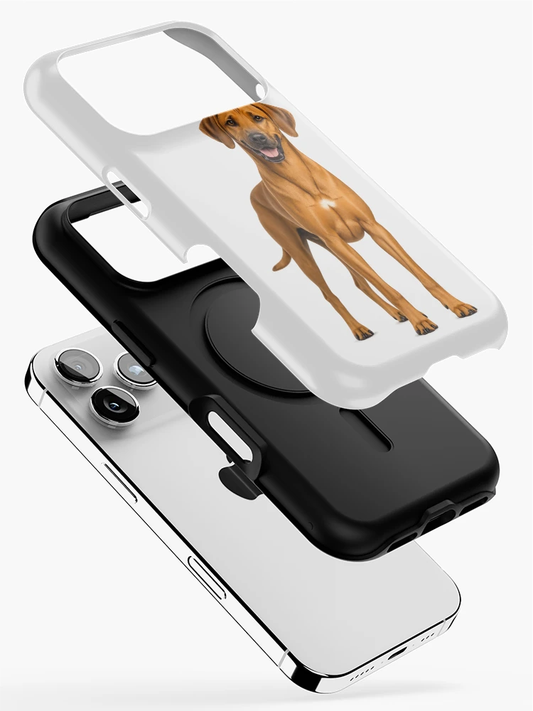 Thumbnail 2 of 4, iPhone Case, Rhodesian Ridgeback Dog designed and sold by BackgroundND.