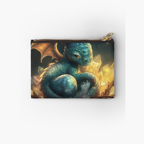 Item preview, Adorable Baby Dragon Curled in a Nest designed and sold by StudioForge.