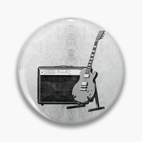 Item preview, Electric Guitar Beside Amplifier Setup designed and sold by Ghoul Enterprises.