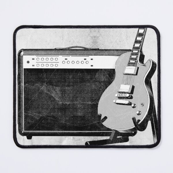Item preview, Electric Guitar Beside Amplifier Setup designed and sold by Ghoul Enterprises.