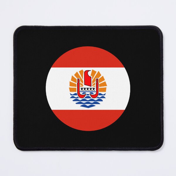 Item preview, French Polynesia Circle Flag PF designed and sold by shitpostee.