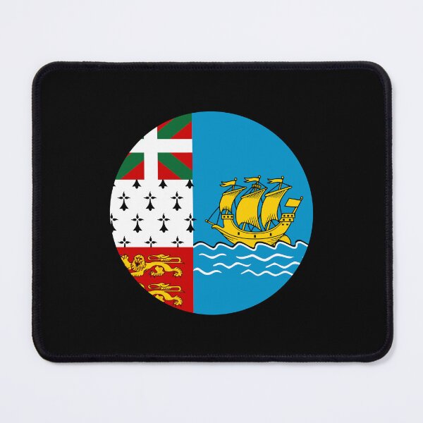 Item preview, Saint Pierre And Miquelon Circle Flag PM designed and sold by shitpostee.