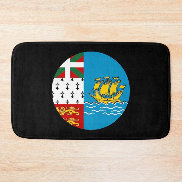 Item preview, Saint Pierre And Miquelon Circle Flag PM designed and sold by shitpostee.
