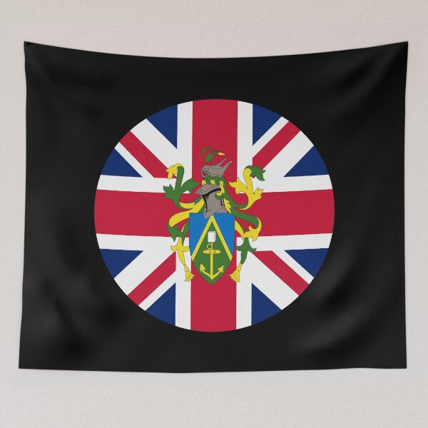 Item preview, Pitcairn Islands Circle Flag PN designed and sold by shitpostee.