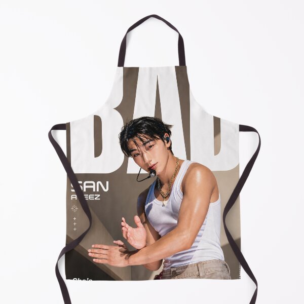 Item preview, ATEEZ choi san BAD GOLDEN HOUR Part.5 kpop atiny sexy abs hot Seonghwa, Hongjoong, Yunho, Yeosang, San, Mingi, Wooyoung, Jongho 8 makes 1 team ice on my teeth answer wonderland designed and sold by SilkPajamas.