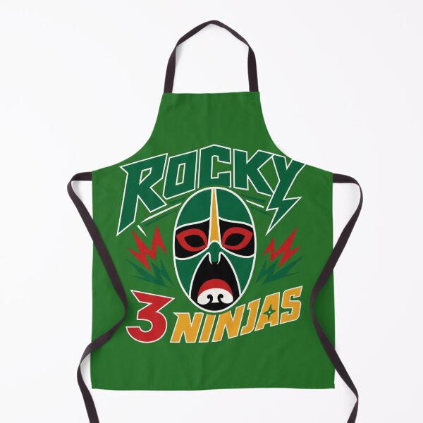 Item preview, Ninja Kids Masks 3 Retro Ninjas version four Rocky designed and sold by killem667.