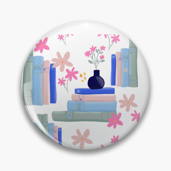 Item preview, Pastel Bookcore Aesthetic Floral Pattern  designed and sold by giulyz.