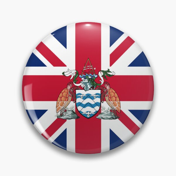 Item preview, Ascension Island Circle Flag SH-AC designed and sold by shitpostee.