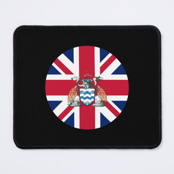Item preview, Ascension Island Circle Flag SH-AC designed and sold by shitpostee.