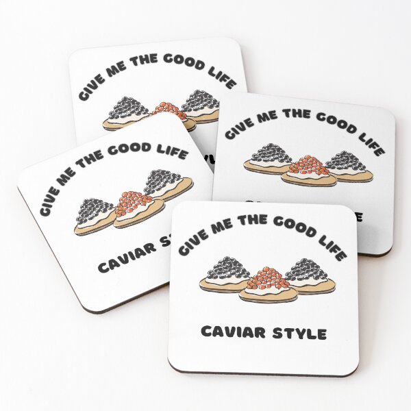 Item preview, Caviar Shirt.  Good Life Caviar Style.  Gift for a Foodie.  Gift for Friend, Girlfriend, Boyfriend.  designed and sold by ShrimpAndGrits.