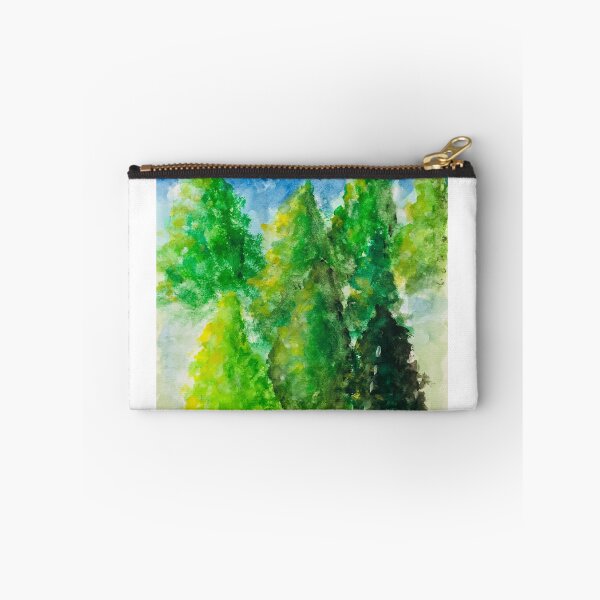 Item preview, Pine Trees & Mountains - Nature Landscape Ilustration  designed and sold by lilylightstudio.