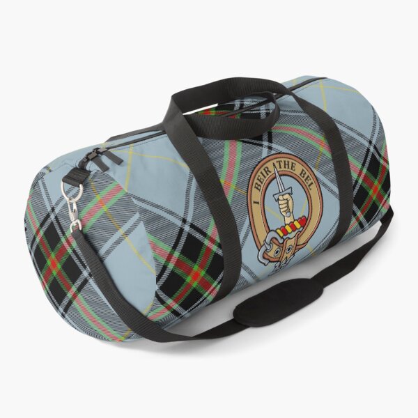 Item preview, Clan Bell Crest over Tartan designed and sold by sifis.