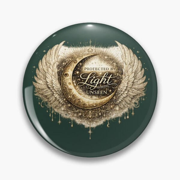 Item preview, Protected by Light Unseen | Celestial Moon Art designed and sold by 'VARI'.