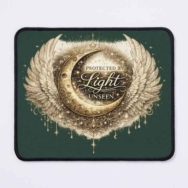 Item preview, Protected by Light Unseen | Celestial Moon Art designed and sold by 'VARI'.