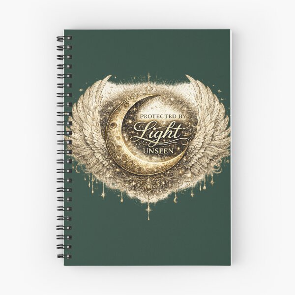 Item preview, Protected by Light Unseen | Celestial Moon Art designed and sold by 'VARI'.