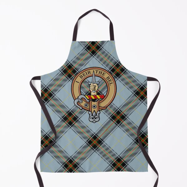 Item preview, Clan Bell Crest over Tartan designed and sold by sifis.