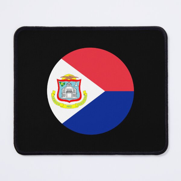 Item preview, Sint Maarten Circle Flag SX designed and sold by shitpostee.