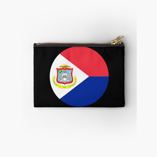 Item preview, Sint Maarten Circle Flag SX designed and sold by shitpostee.