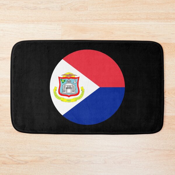 Item preview, Sint Maarten Circle Flag SX designed and sold by shitpostee.