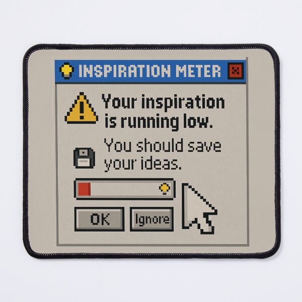 Item preview, Creative Fatigue – Running on Low Inspiration designed and sold by Mad Factory Designs.